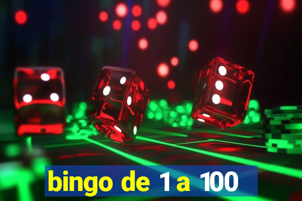 bingo de 1 a 100