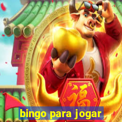 bingo para jogar