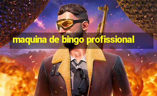 maquina de bingo profissional