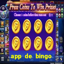 app de bingo valendo dinheiro