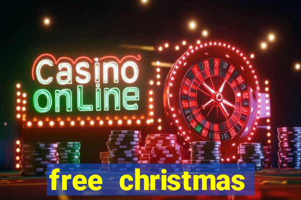 free christmas bingo cards