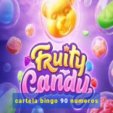 cartela bingo 90 numeros