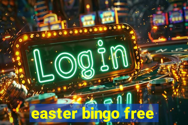 easter bingo free