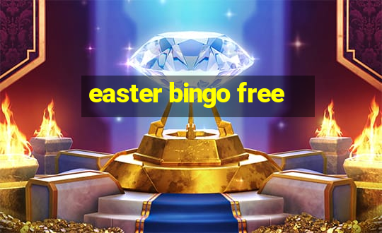 easter bingo free