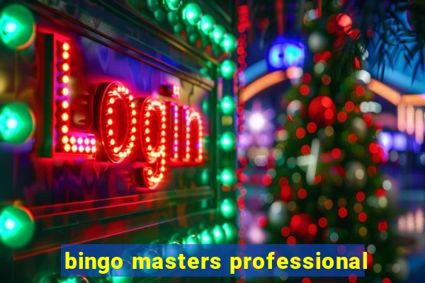 bingo masters professional