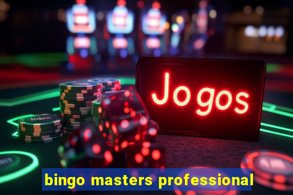 bingo masters professional