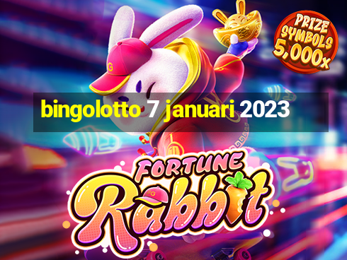 bingolotto 7 januari 2023