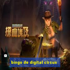 bingo de digital circus