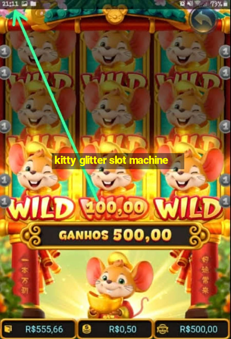 kitty glitter slot machine