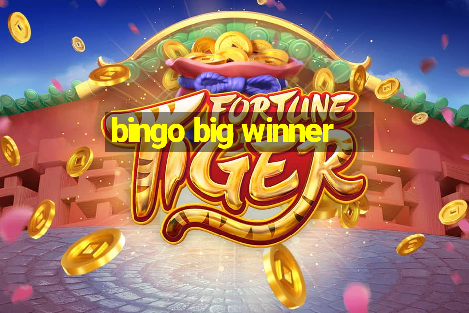 bingo big winner