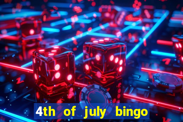 4th of july bingo cards printable free