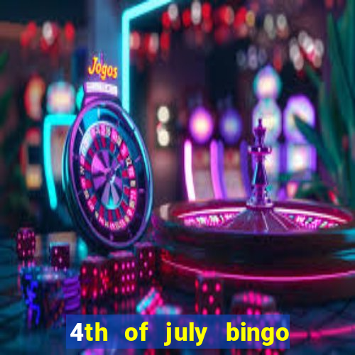 4th of july bingo cards printable free