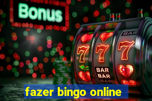 fazer bingo online