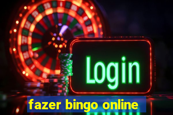 fazer bingo online