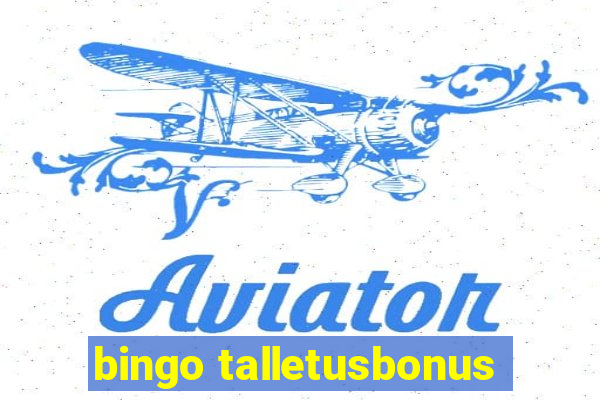 bingo talletusbonus