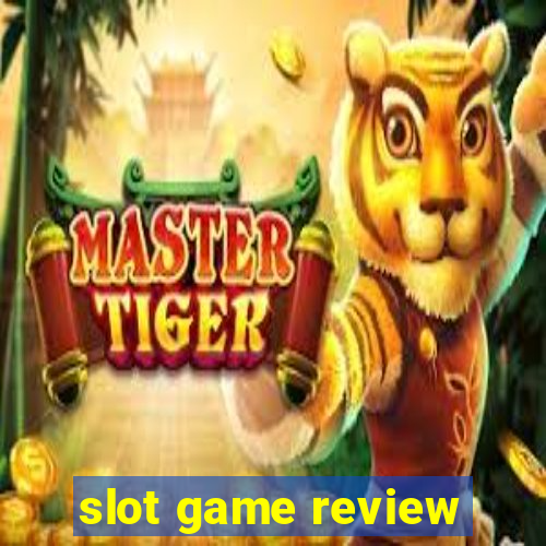 slot game review