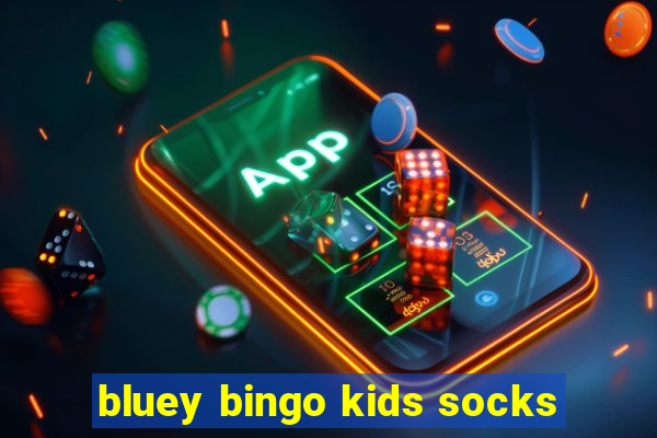 bluey bingo kids socks