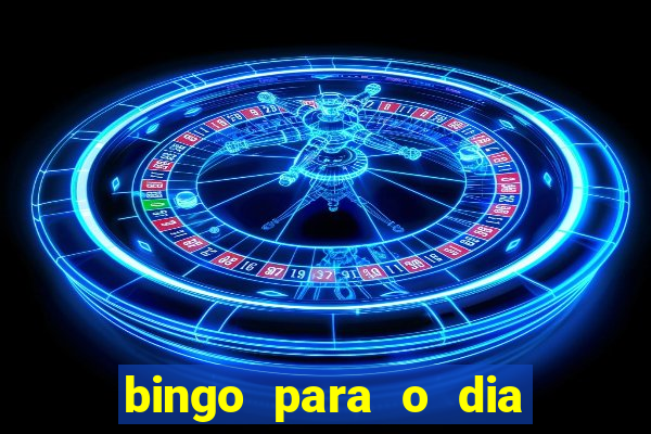 bingo para o dia das m?es