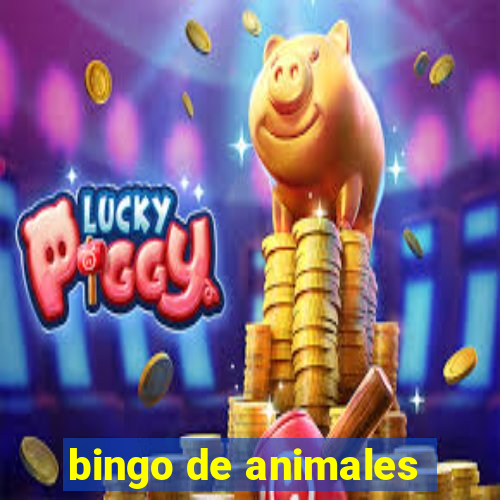 bingo de animales