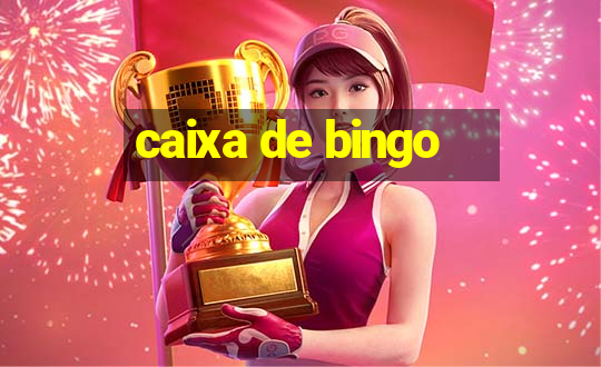 caixa de bingo