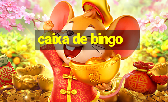 caixa de bingo