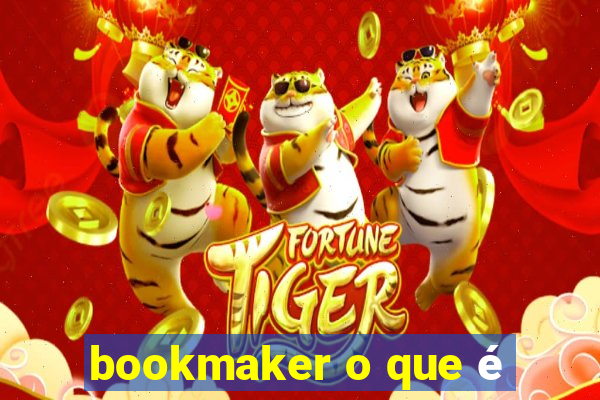 bookmaker o que é