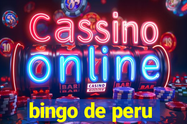 bingo de peru