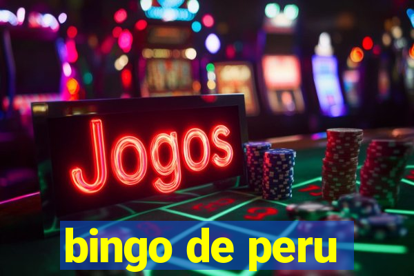 bingo de peru