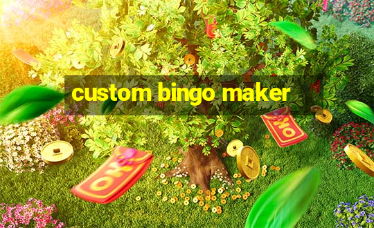 custom bingo maker