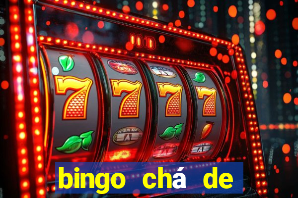 bingo chá de revela??o para imprimir