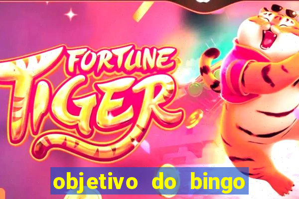 objetivo do bingo de letras