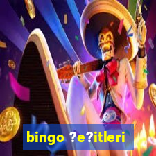 bingo ?e?itleri