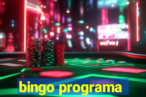 bingo programa