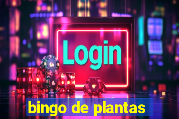 bingo de plantas