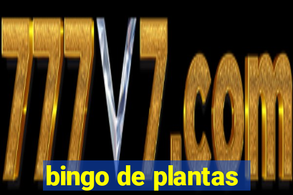 bingo de plantas