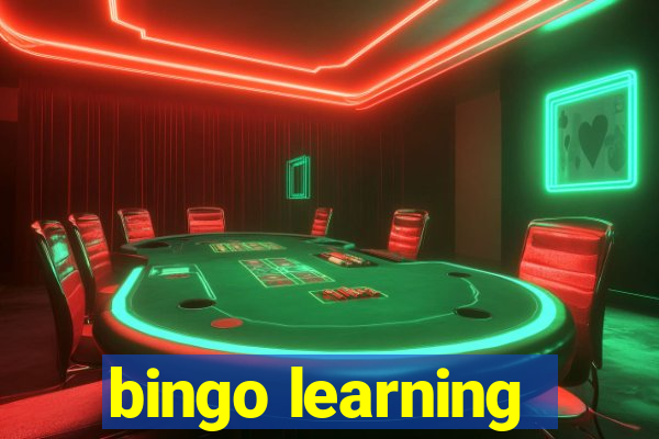 bingo learning