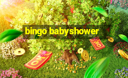 bingo babyshower