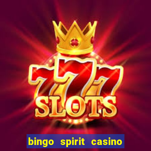 bingo spirit casino no deposit bonus codes