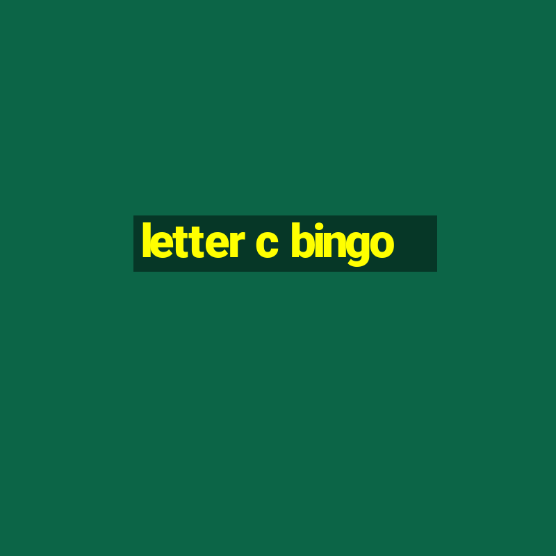 letter c bingo