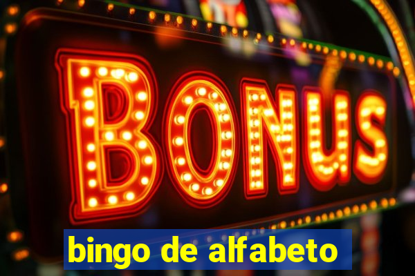 bingo de alfabeto