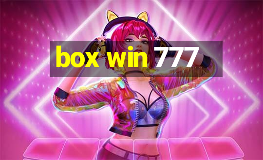 box win 777