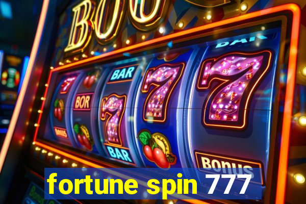 fortune spin 777