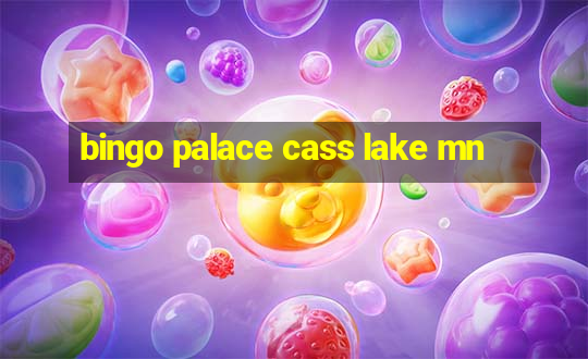 bingo palace cass lake mn