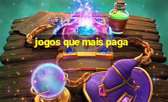 jogos que mais paga