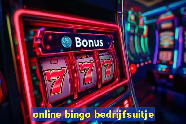 online bingo bedrijfsuitje