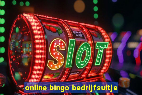 online bingo bedrijfsuitje