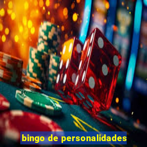 bingo de personalidades