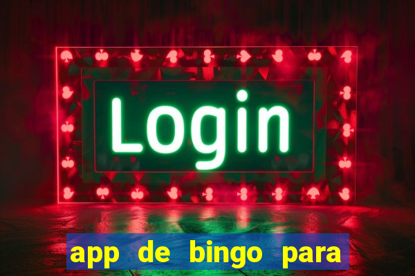 app de bingo para ganar dinero real