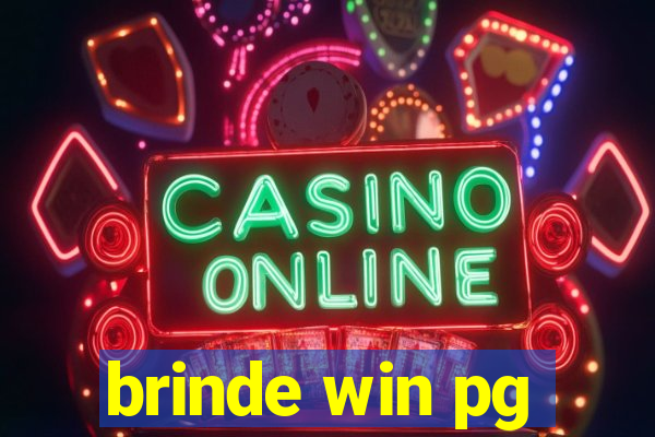 brinde win pg