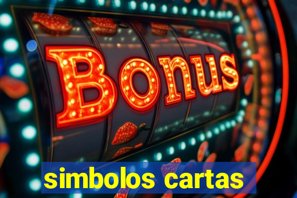 simbolos cartas